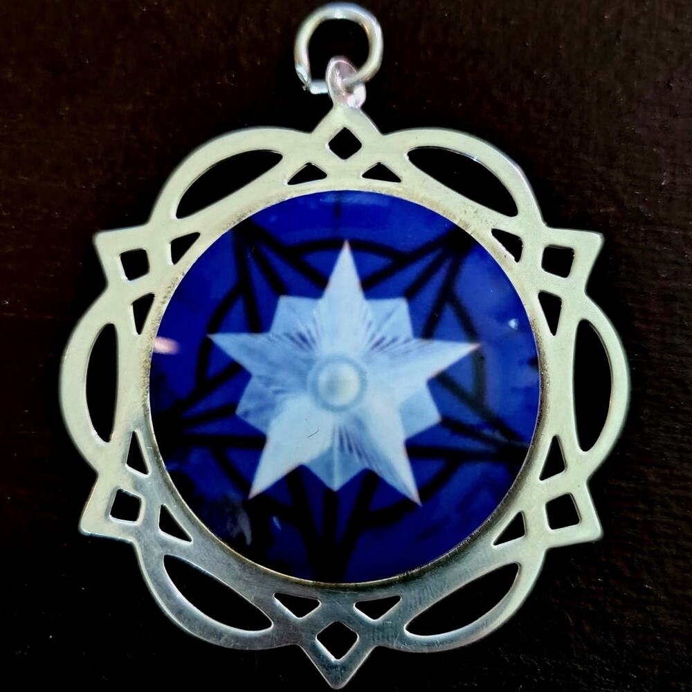 LUNT STERLING FRAME ORNAMENT - THE MARY BAKER EDDY LIBRARY ORNAMENT - 2003